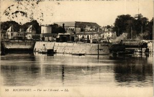 CPA ROCHEFORT - Vue sur l'Arsenal (976184)