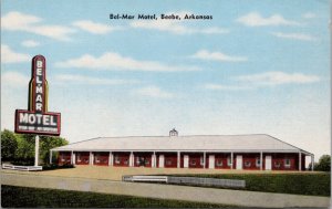 Bel-Mar Motel Beebe Arkansas Postcard PC498