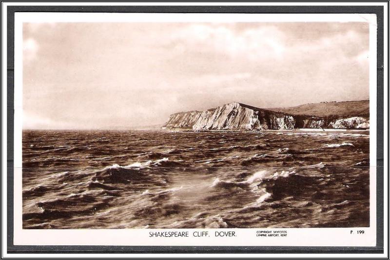 UK Dover  Shakespeare Cliff RPPC - [FG-163]