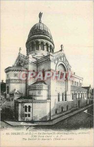 Old Postcard Tours Basilica of Saint marlin