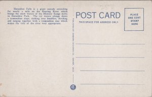 USA Horseshoe Falls Fall River Road Estes Park Colorado Postcard 09.24