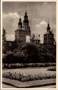Denmark København Rosenborg Slot Copenhagen Vintage Postcard C004