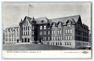 c1905 State Normal School Oneonta New York NY Unposted Townsend Postcard