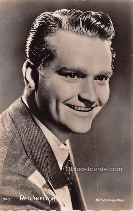 Red Skelton Movie Star Actor Actress Film Star Unused 