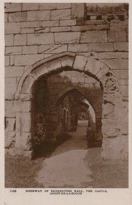 Leicestershire Postcard - Banqueting Hall, The Castle, Ashby-De-La-Zouch RS22757