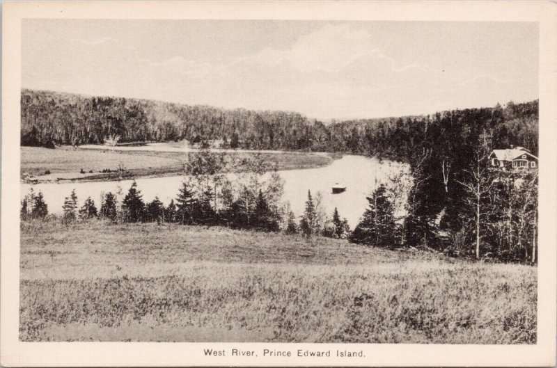 West River Prince Edward Island PEI PE Unused Postcard H42