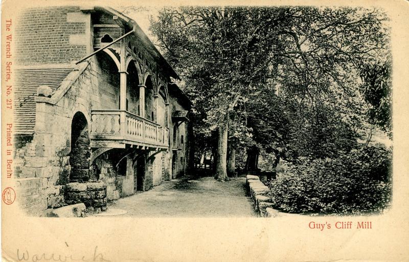 UK - England, Warwick. Guy's Cliff Mill