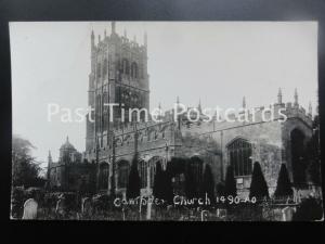 Old RPPC - Gloucester: CAMPDEN CHURCH 1490 A.D. (ST. James Ch, Chipping Campden