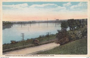 SPRINGFIELD , Mass. , 1910s ; South End Bridge
