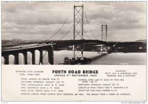 RP; Forth Road Bridge, Facts, PU-1965