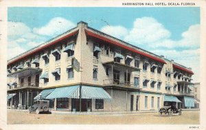 HARRINGTON HALL HOTEL OCALA FLORIDA POSTCARD 1934