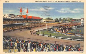 Churchill Downs-Home of the KY Derby Louisville, KY, USA Horse Racing 1950 