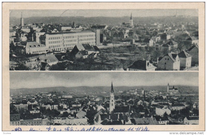 2-Views of WELS, Higher-Austria, Austria, PU-1968