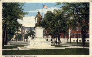 Oglethorpe Monument - Savannah, Georgia GA
