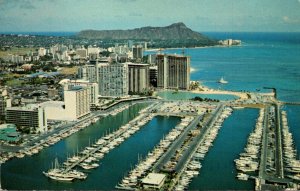 Hawaii Honolulu Yacht Harbor 1998