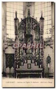 Larchant - Church Saint Matburin - Old Postcard