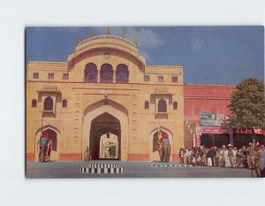 Postcard Tripolia, The City Palace, Jaipur, India