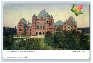 1900-10 Ontario Parlament Buldings Canadian Vintage Postcard F28E