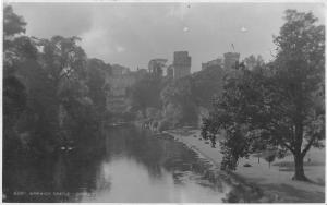 uk2399 warwick castle real photo  uk