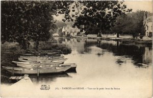 CPA SAMOIS-sur-SEINE Vue sur le Petit Bras de Seine (1299920)