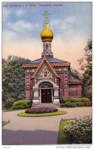 Russische Kapelle , Bad Homburg v. d. Hohe, Hesse, Germany, 1900-1910s