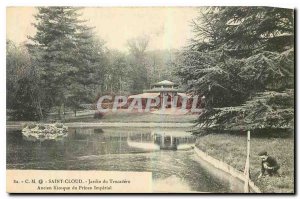 Postcard Old Saint Cloud Garden former Trocadero Inperial Child Prince Kiosk