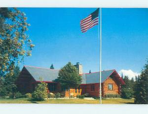 Unused Pre-1980 PT. LABARBE LODGE MOTEL St. Ignace Michigan MI n7737