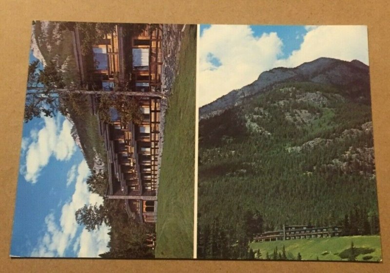 VINTAGE POSTCARD UNUSED THE TIMBERLINE LODGE, BANFF NATL PARK, ALBERTA, CANADA