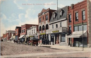 South Railway Street Medicine Hat Alberta AB Unused Rumsey Postcard H37