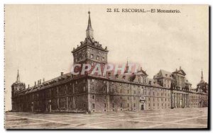 Postcard Old El Escorial El Monasterio