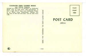 AL - Oxford County. Coldwater Creek Covered Bridge