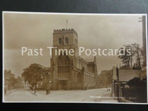 c1915 RPPC - Abbey Church, Shrewsbury - Judges Ltd 160515