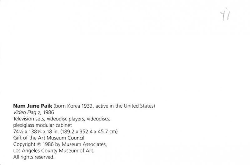 Nam June Paik, Television Sets  
