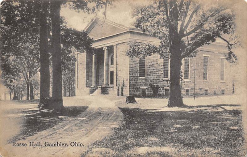 Rosse Hall Gambier, Ohio OH