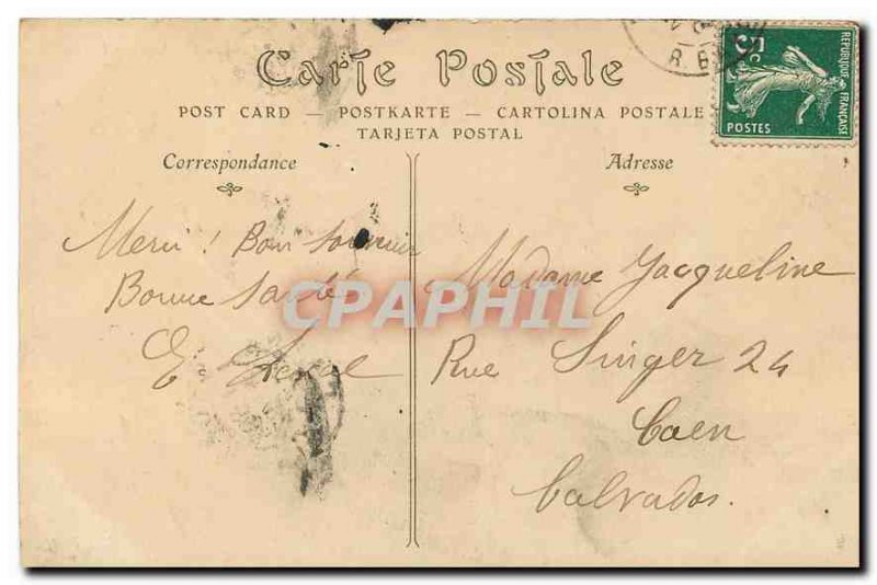 Old Postcard Paris Louvre New