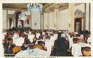 USA Main Dining Room Providence Biltmore Hotel Providence Rhode Island 04.07