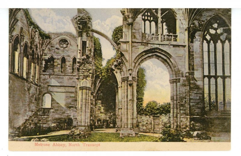 Scotland - Melrose Abbey, North Transept