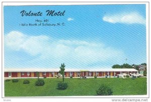 Volonte Motel, Hwy. 601, North Salisbury, North Carolina, 1940-1960s