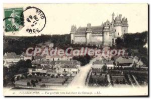 Old Postcard Pierrefonds Vue Generale