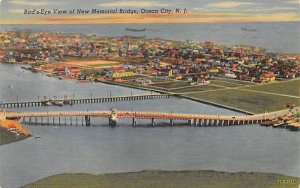 Bird's-Eye View at New Memorial Bridge in Ocean City, New Jersey