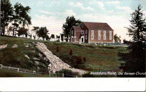 Maine Waldoboro Old German Church