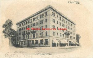IA, Clinton, Iowa, Lafayette Inn, Exterior View, 1907 PM, CD Hurd
