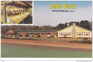 Exterior and Interior view,  Jed's Farm,  Spartanburg,  South Carolina,  40-60s