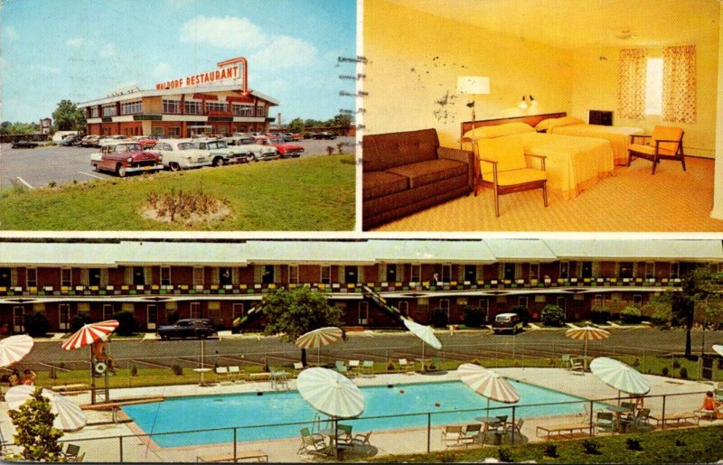 Maryland Waldorf The Waldorf Motor Court & Restaurant 1961