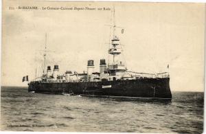 CPA St-NAZAIRE - Le Croiseur-Cuirasse Dupetit-Thouars sur Rade (242937)