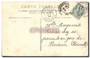 Old Postcard Marseille La Place Des Capucines