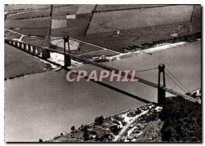 Modern Postcard The Bridge of Tancarville Seine Maritime