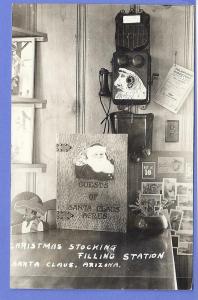 Santa Claus Postcard Kingman, Arizona Oct 9, 1939