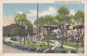 Kentucky Bowling Green Fountain Square 1946 Curteich