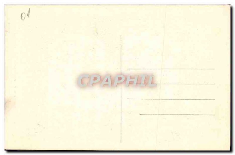 Old Postcard Perouges Premiere door Remparts